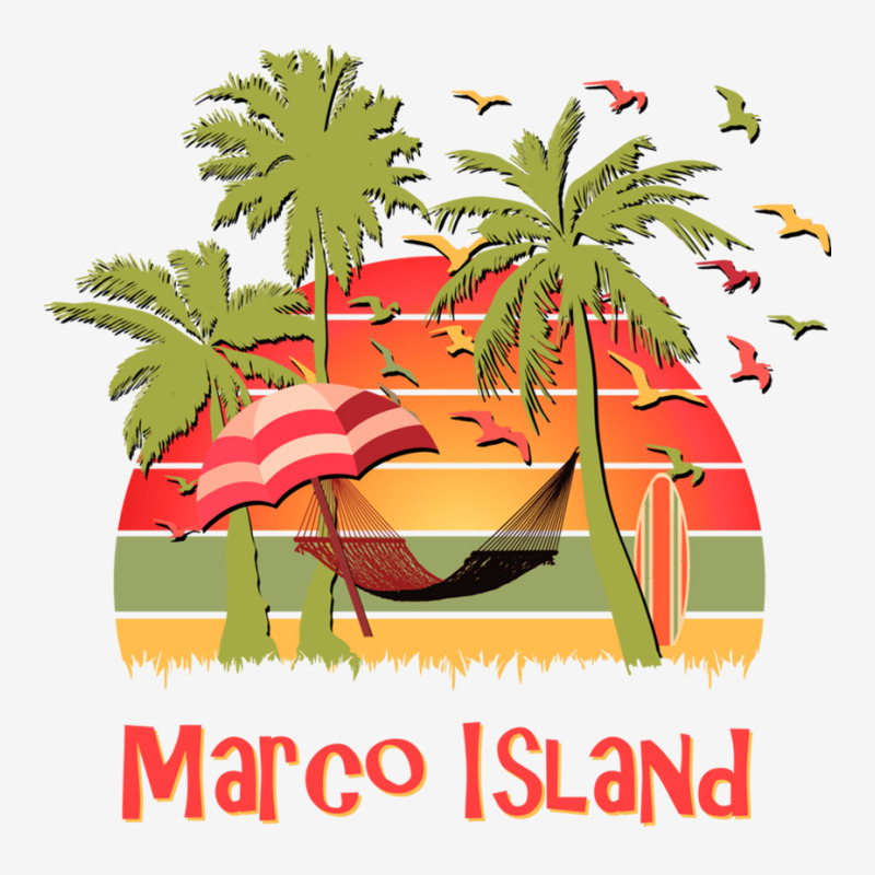 Marco Island 80s Summer Beach Palm Trees Sunset Sweatshirt Youth 3/4 Sleeve by cm-arts | Artistshot