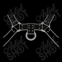 Black Leather Harness Print Bsdm Kink Gay Leather Pride V-neck Tee | Artistshot