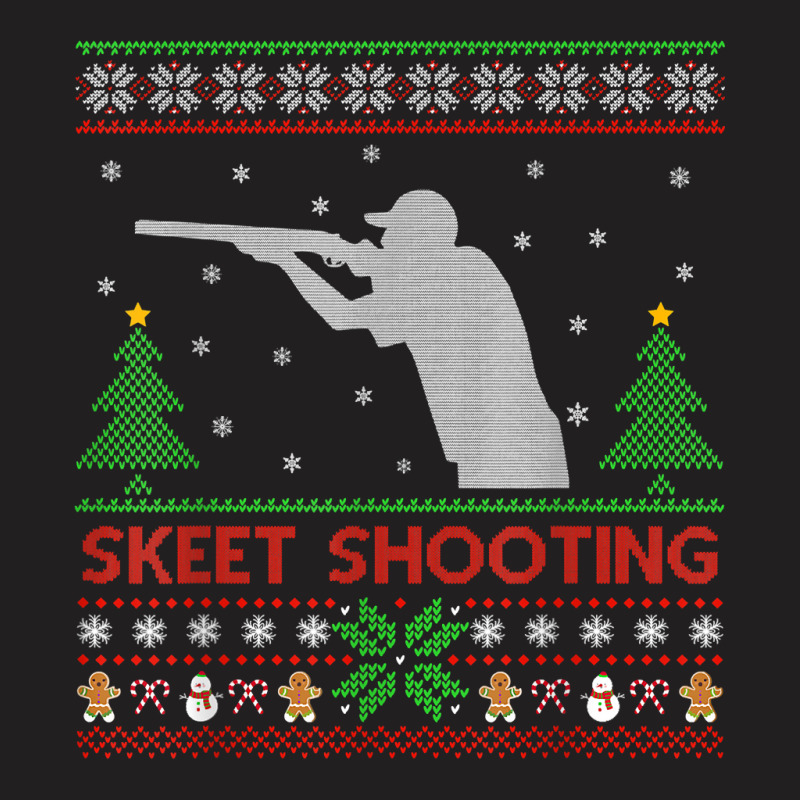 Skeet Shooting Sports Lover Ugly Skeet Shooting Christmas T Shirt T-shirt | Artistshot