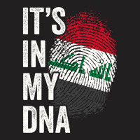 Its In My Dna Iraq Flag Iraqi Roots Pride Genetic Long Sleeve T Shirt T-shirt | Artistshot