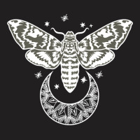 Moth, Celestial Moth Shirt, Butterfly Shirt, Moon Shirt, Mystic Shirt, T-shirt | Artistshot