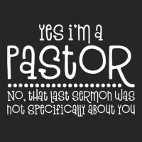 Yes I'm A Pastor Christian Faith T Shirt T Shirt Ladies Fitted T-shirt | Artistshot