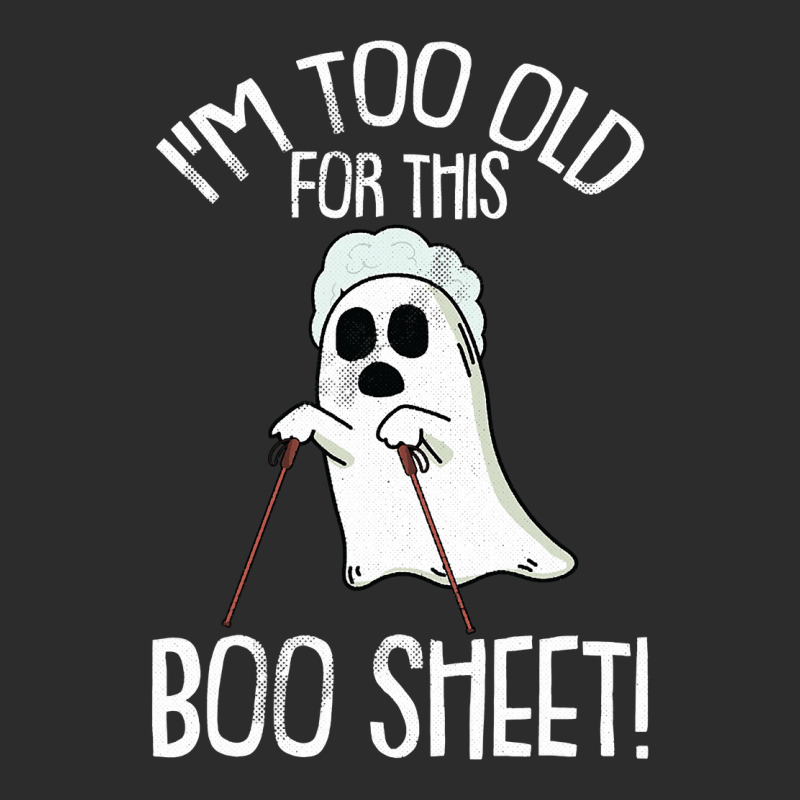 Im Too Old For This Boo Sheet Lazy Halloween Costume Ghost Exclusive T-shirt | Artistshot