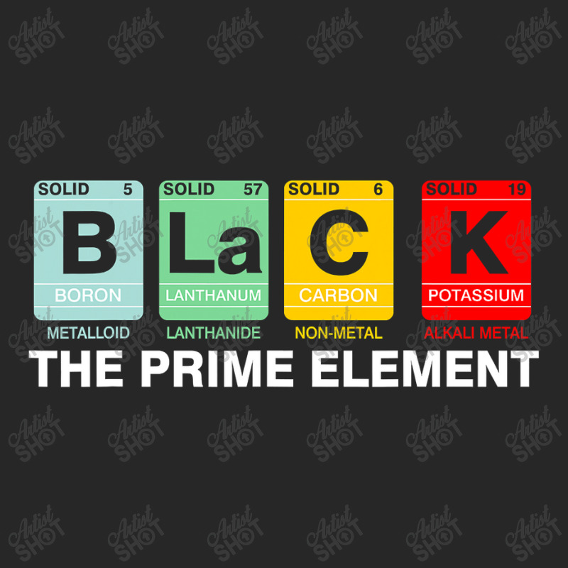 Black The Prime Element Black History Month Periodic Table Men's T-shirt Pajama Set by CUSER3772 | Artistshot