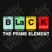 Black The Prime Element Black History Month Periodic Table Scorecard Crop Tee | Artistshot