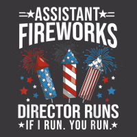 Assistant Fireworks Director Shirt If I Run You Run 4th July T Shirt Ladies Curvy T-shirt | Artistshot