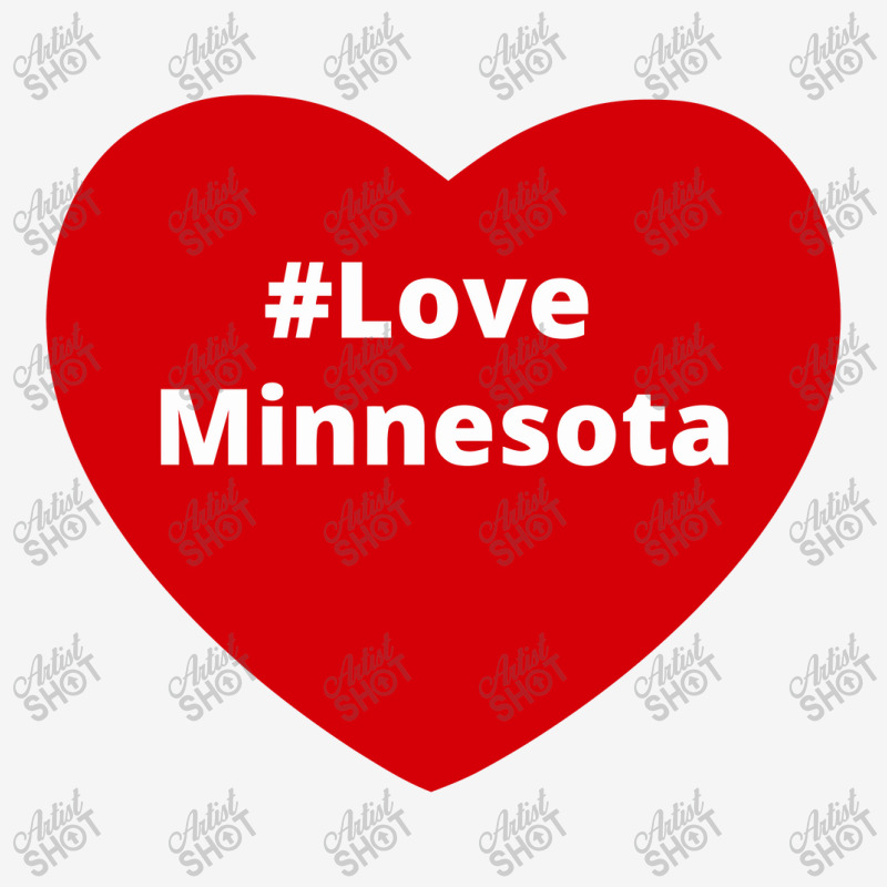 Love Minnesota, Hashtag Heart, Love Minnesota Skinny Tumbler | Artistshot