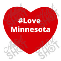 Love Minnesota, Hashtag Heart, Love Minnesota Unisex Hoodie | Artistshot