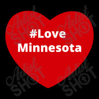 Love Minnesota, Hashtag Heart, Love Minnesota Zipper Hoodie | Artistshot