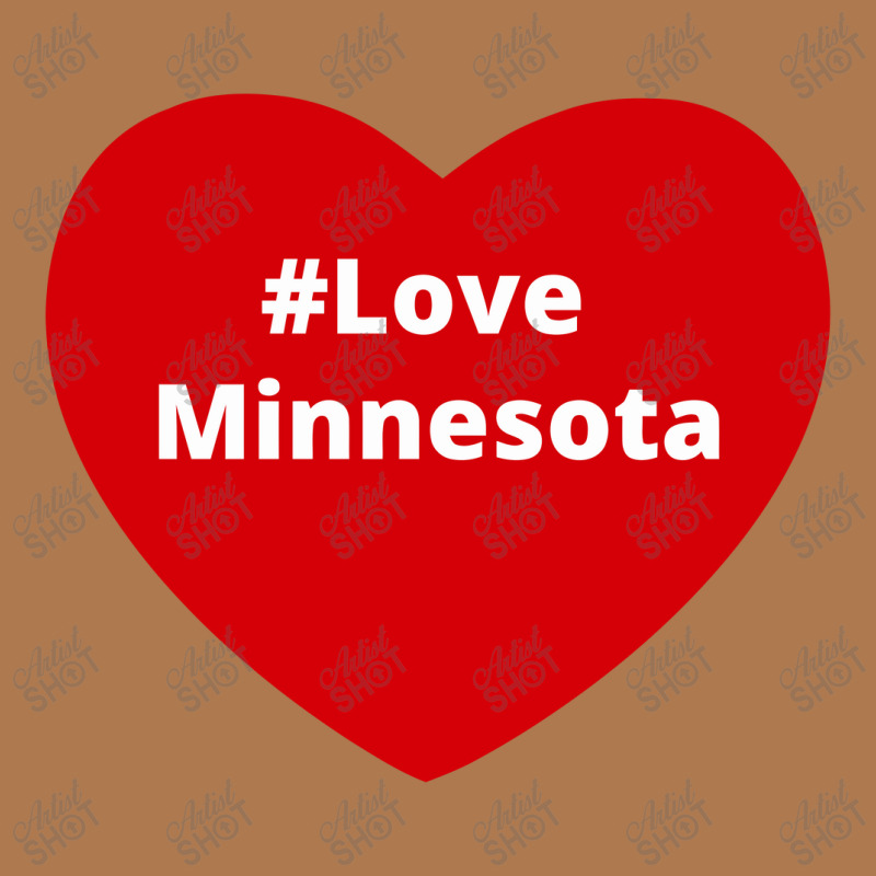 Love Minnesota, Hashtag Heart, Love Minnesota Vintage Short | Artistshot