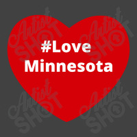 Love Minnesota, Hashtag Heart, Love Minnesota Vintage T-shirt | Artistshot