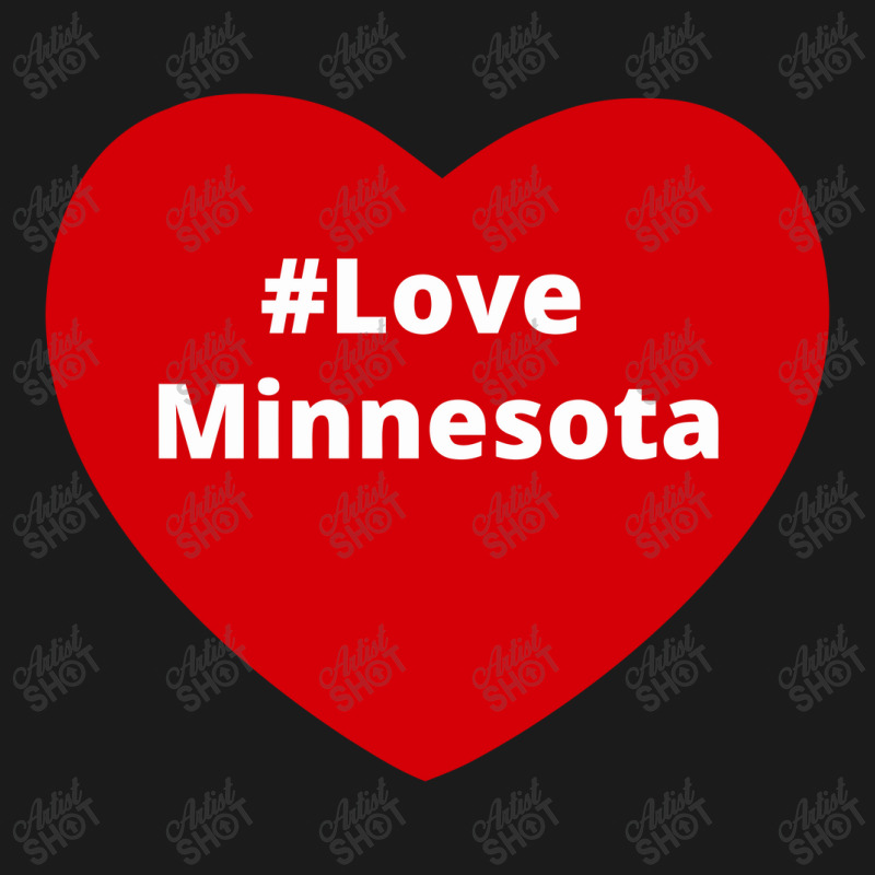 Love Minnesota, Hashtag Heart, Love Minnesota Full-length Apron | Artistshot