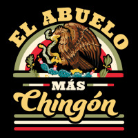 El Abuelo Mas Chingon Funny Mexican Flag Cool Grandpa Regalo V-neck Tee | Artistshot