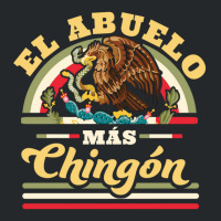 El Abuelo Mas Chingon Funny Mexican Flag Cool Grandpa Regalo Crewneck Sweatshirt | Artistshot