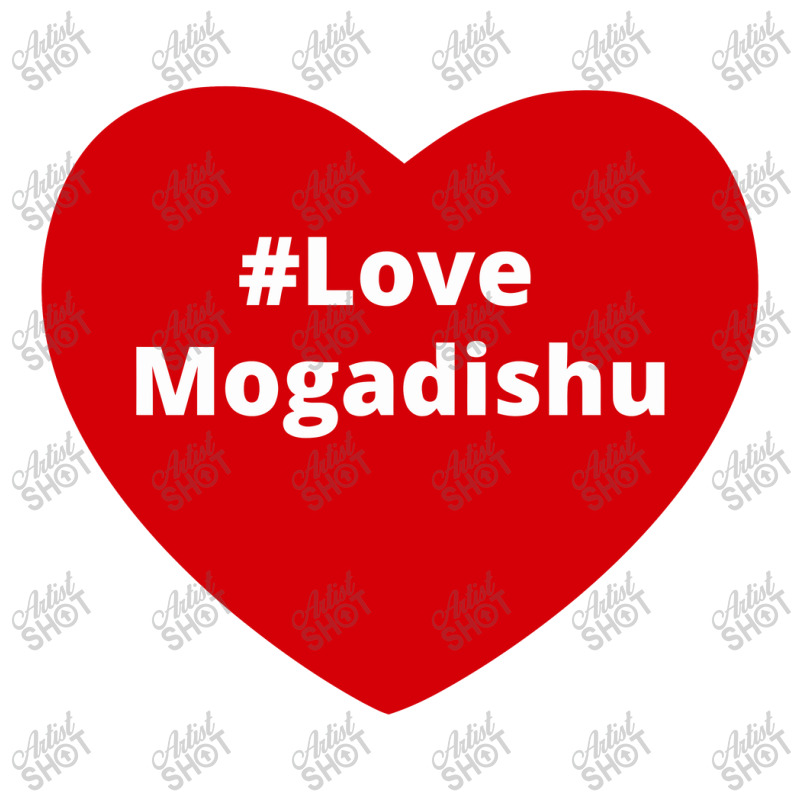 Love Mogadishu, Hashtag Heart, Love Mogadishu Crop Top by chillinxs | Artistshot