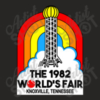 82 Sunsphere   Worlds Fair Ladies Fitted T-shirt | Artistshot