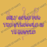 Only Cure For The Struggle Is To Hustle - Motivational Quote Vintage Hoodie And Short Set | Artistshot