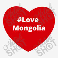 Love Mongolia, Hashtag Heart, Love Mongolia Adjustable Cap | Artistshot