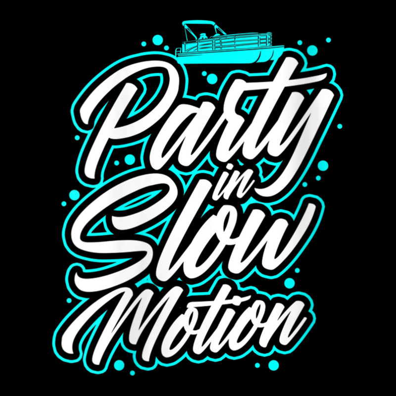 Womens Party In Slow Motion   Pontoon Boat Party V Neck T Shirt Youth Jogger | Artistshot