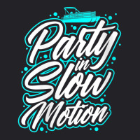 Womens Party In Slow Motion   Pontoon Boat Party V Neck T Shirt Youth Tee | Artistshot