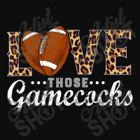 Love Those Gamecocks Football Spirit  Love Football Crop Top | Artistshot