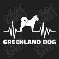 Heartbeat Greenland Dog , Greenland Dog Classic T-shirt | Artistshot