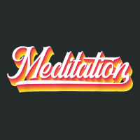 Meditation Graphic Meditating Meditation Relaxation Namaste Women's Triblend Scoop T-shirt | Artistshot