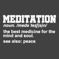 Meditation Noun Definition Meditate Relaxation Spiritual Vintage T-shirt | Artistshot