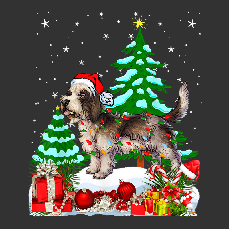 Petite Basset Griffon Vendeen Dog Christmas T Shirt Baby Bodysuit by cm-arts | Artistshot