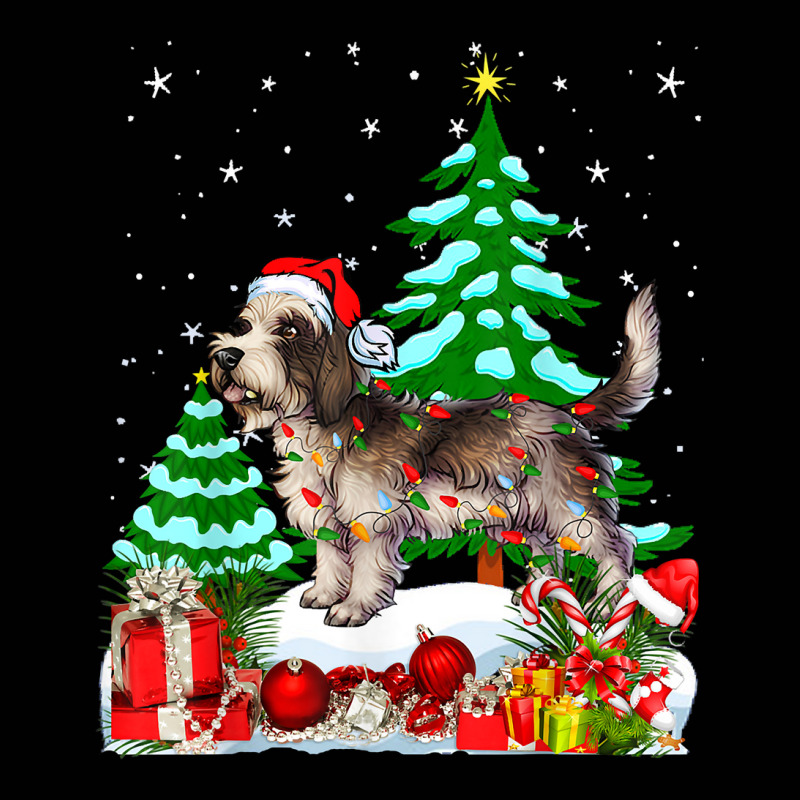 Petite Basset Griffon Vendeen Dog Christmas T Shirt Toddler 3/4 Sleeve Tee by cm-arts | Artistshot