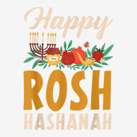 Happy Rosh Hashanah Shofar Jews Holiday Jewish New Year T Shirt Adjustable Cap | Artistshot