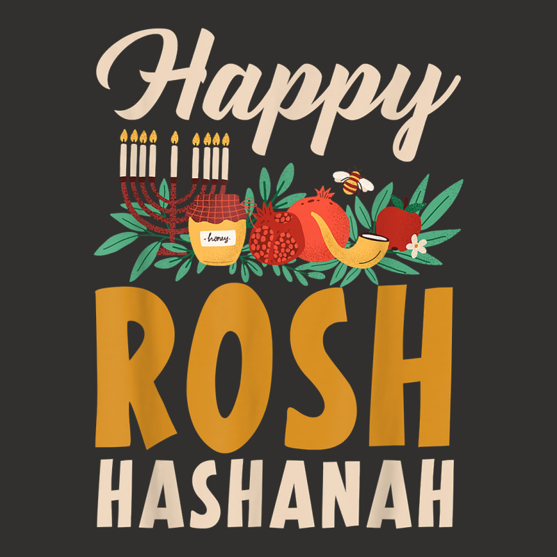 Happy Rosh Hashanah Shofar Jews Holiday Jewish New Year T Shirt Champion Hoodie | Artistshot