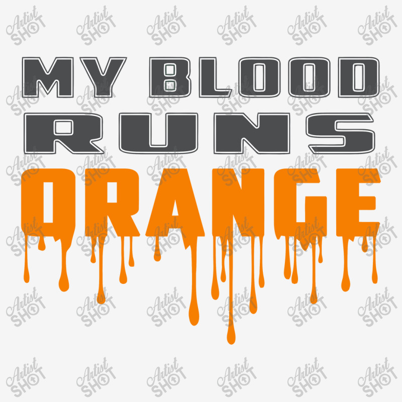 Blood Runs Orange   Tennessee Football Baby Bibs by kiamadalee | Artistshot