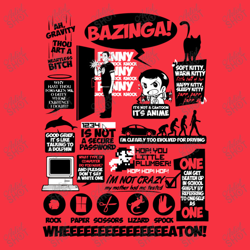 Bazinga Quotes The Big Bang Theory Long Sleeve Baby Bodysuit | Artistshot