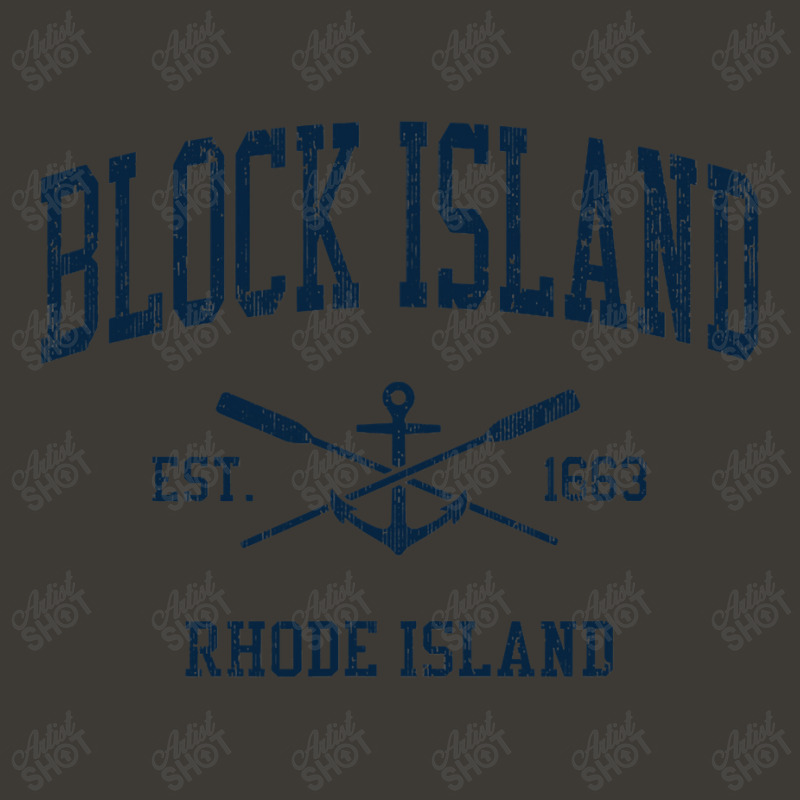 Block Island Ri Vintage Navy Crossed Oars & Boat Anchor Bucket Hat by CUSER3772 | Artistshot