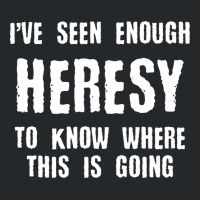 Inquisition Enough Heresy Inquisitor Meme Quotes Tabletop Wargaming Ne Crewneck Sweatshirt | Artistshot