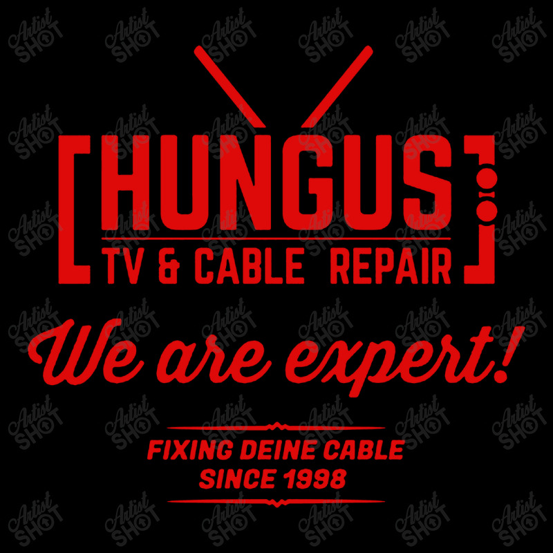 Hungus Tv And Cable Repair Cropped Sweater | Artistshot