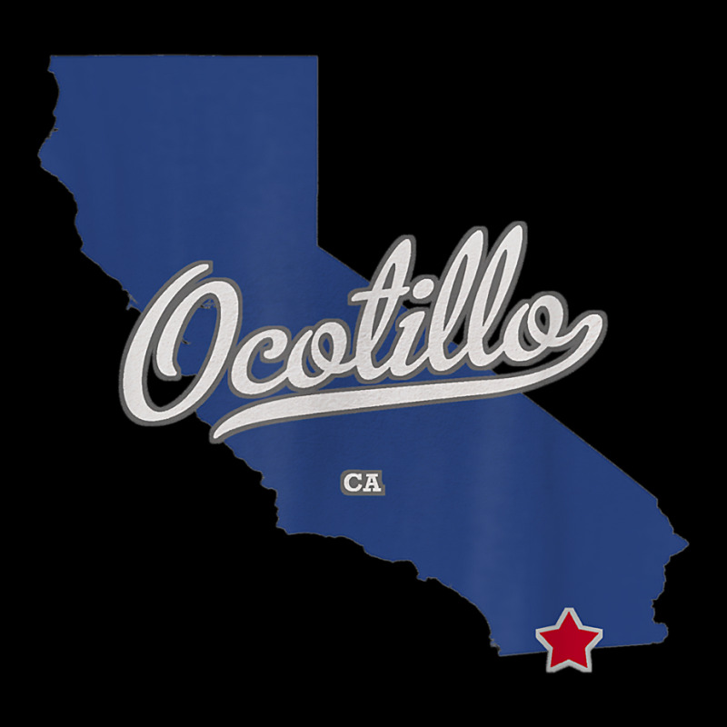 Ocotillo California Ca Map T Shirt Toddler Sweatshirt | Artistshot