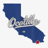 Ocotillo California Ca Map T Shirt Baby Bibs | Artistshot