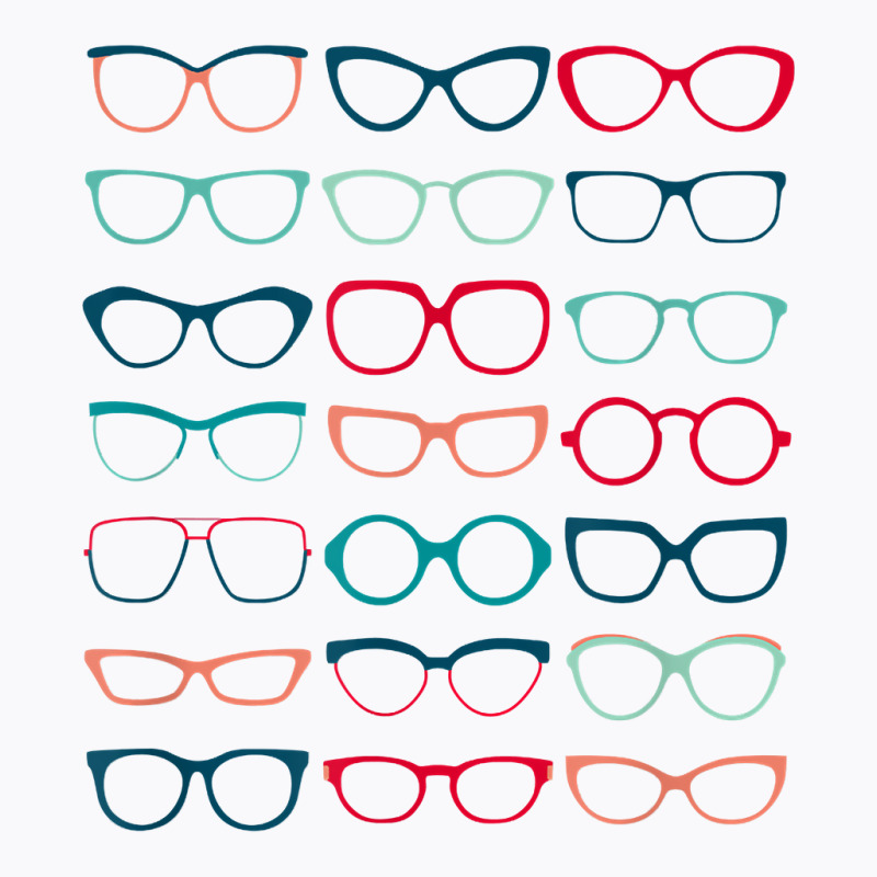 Trendy Eyeglasses Compilation Poster T Shirt T-shirt | Artistshot