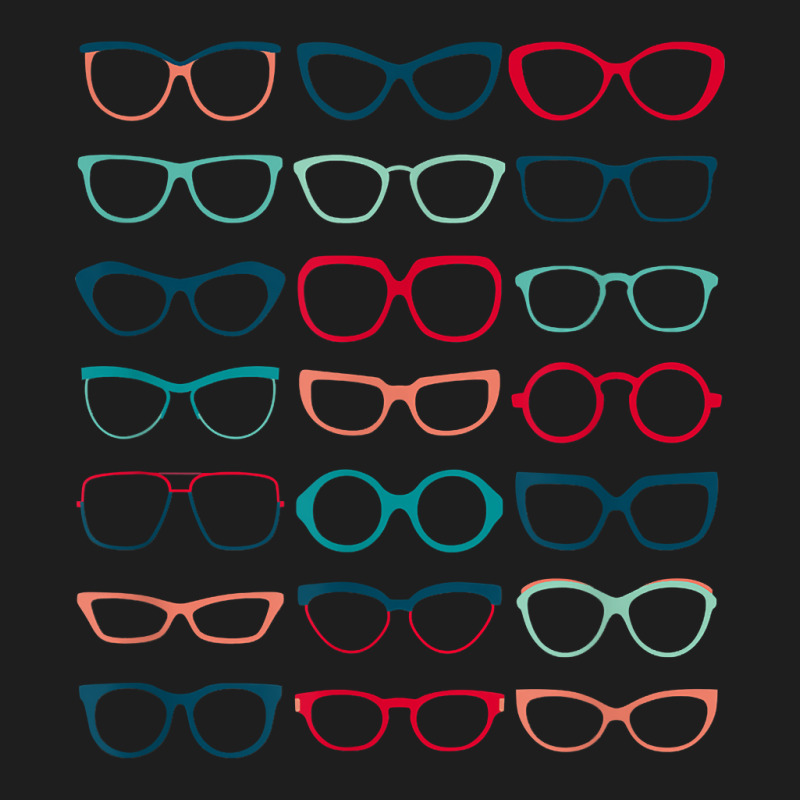 Trendy Eyeglasses Compilation Poster T Shirt Classic T-shirt | Artistshot