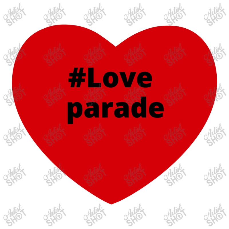 Love Parade, Hashtag Heart, Love Parade 2 V-Neck Tee by chillinxs | Artistshot