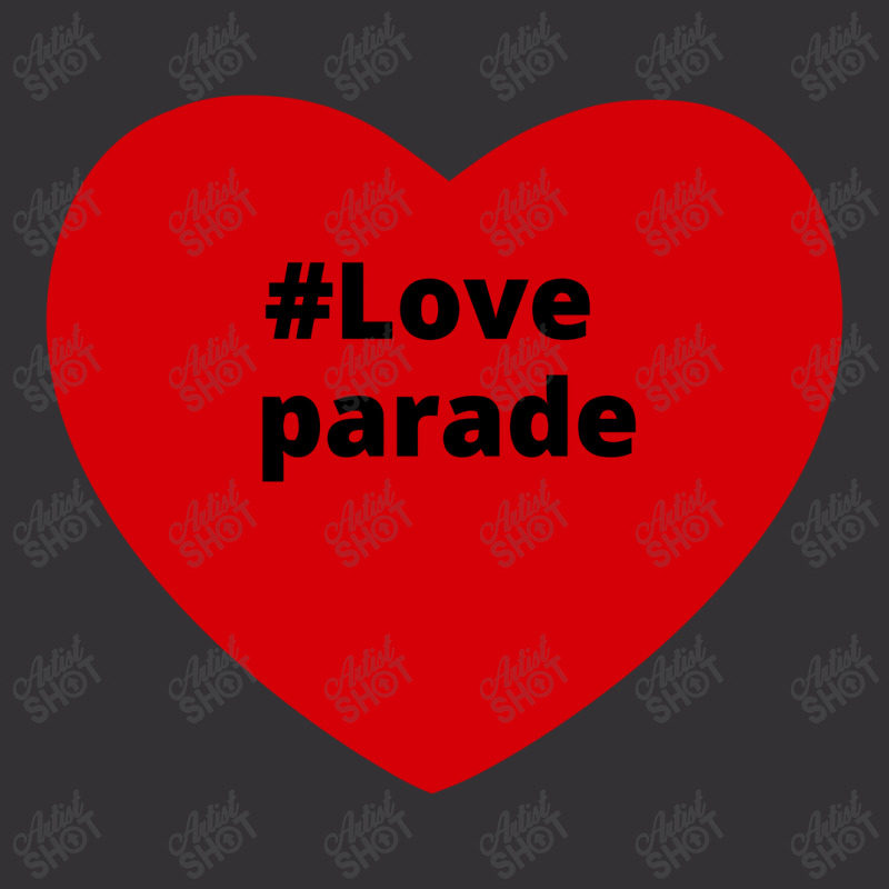 Love Parade, Hashtag Heart, Love Parade 2 Vintage Hoodie And Short Set by chillinxs | Artistshot