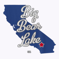 Big Bear Lake California Ca Map T Shirt Tank Top | Artistshot