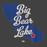 Big Bear Lake California Ca Map T Shirt Vintage T-shirt | Artistshot