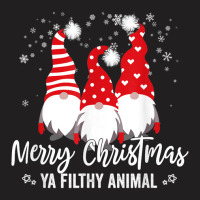 Merry Christmas Ya Filthy Animal T-shirt | Artistshot
