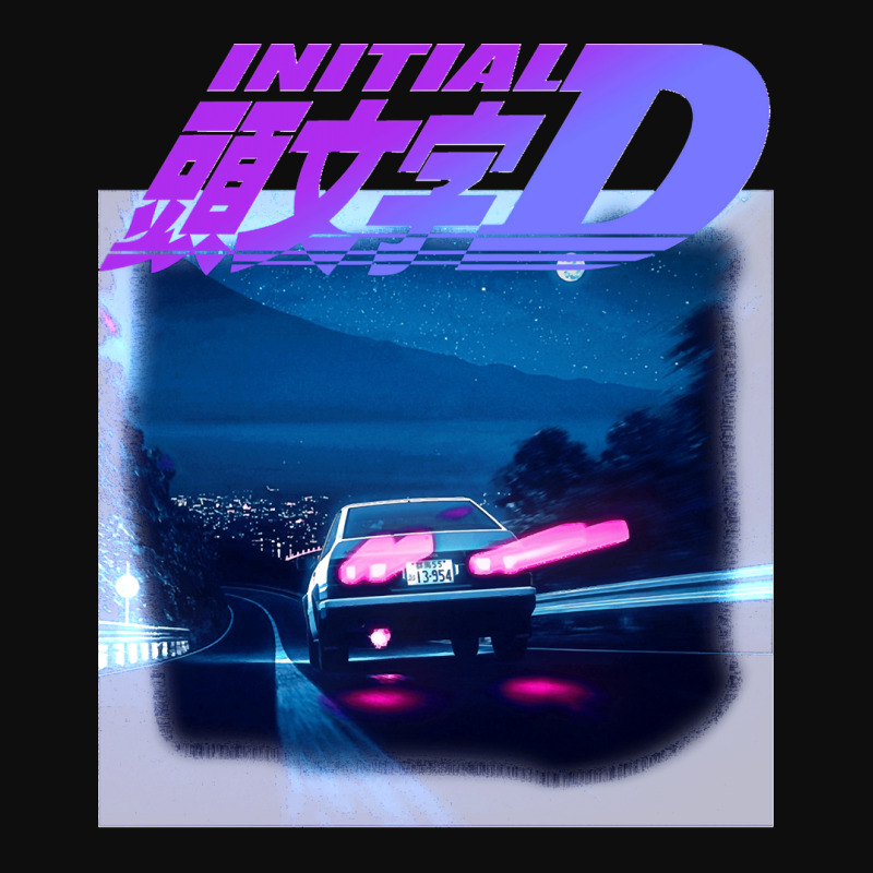 Initial D Neon Ae86 Classic Crop Top by cm-arts | Artistshot