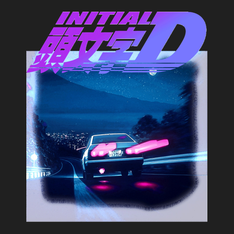 Initial D Neon Ae86 Classic Ladies Polo Shirt by cm-arts | Artistshot