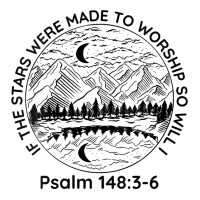 Womens If The Stars Were Made To Worship So Will I Psalm 1483 6 V Neck V-neck Tee | Artistshot