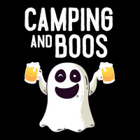 Camping And Boos Camping Halloween Costume For Men Women Long Sleeve Baby Bodysuit | Artistshot